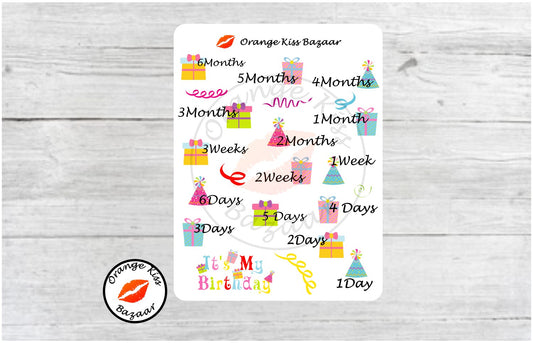 Birthday Countdown