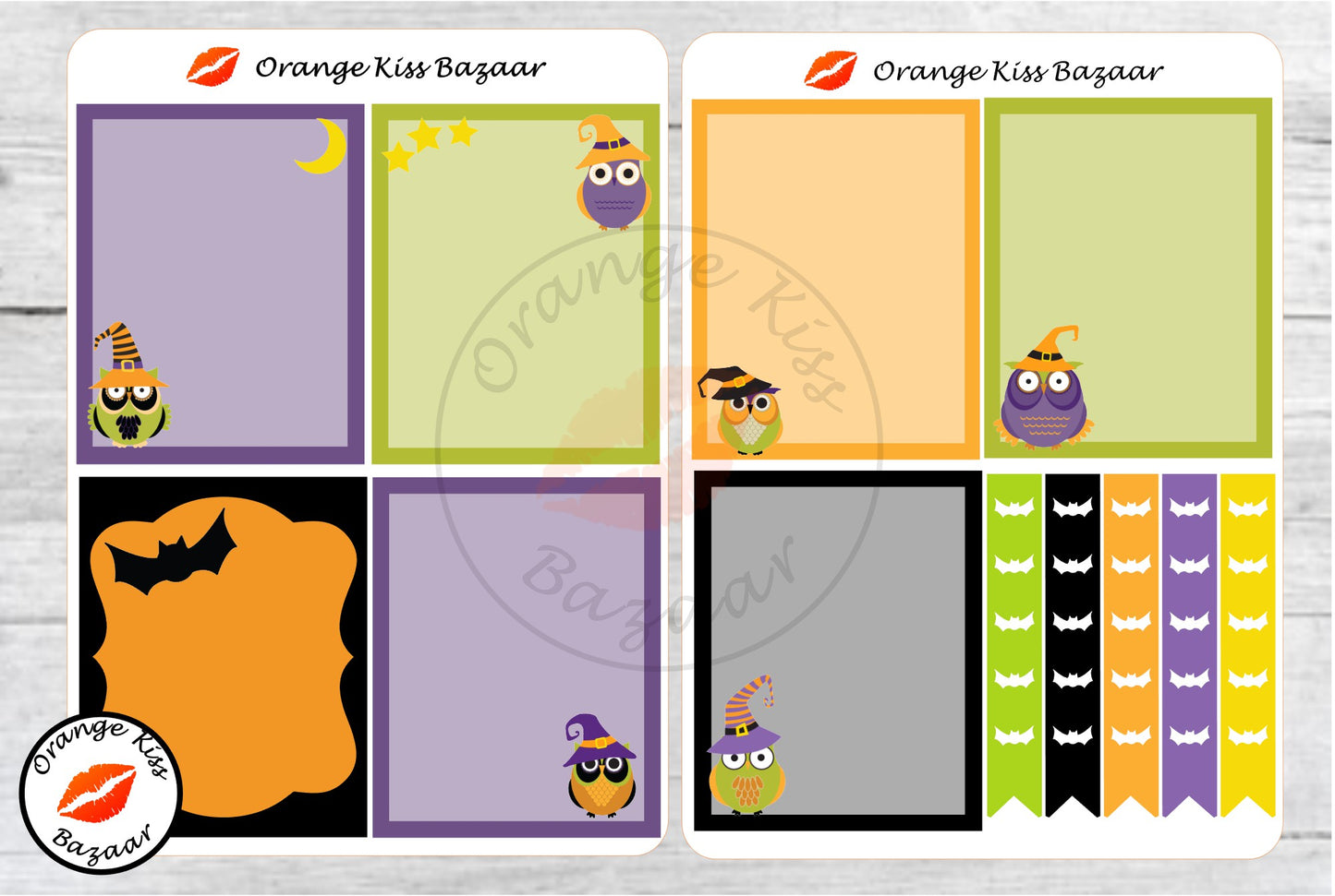 Halloween Owl Set