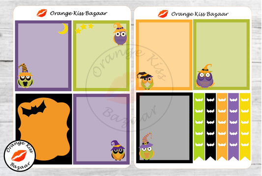 Halloween Owl Set