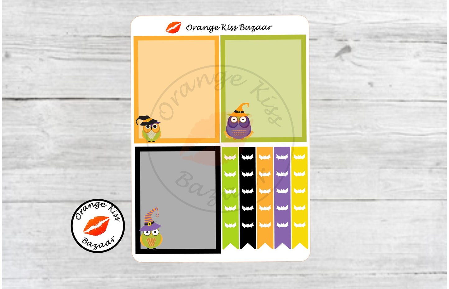 Halloween Owl Set