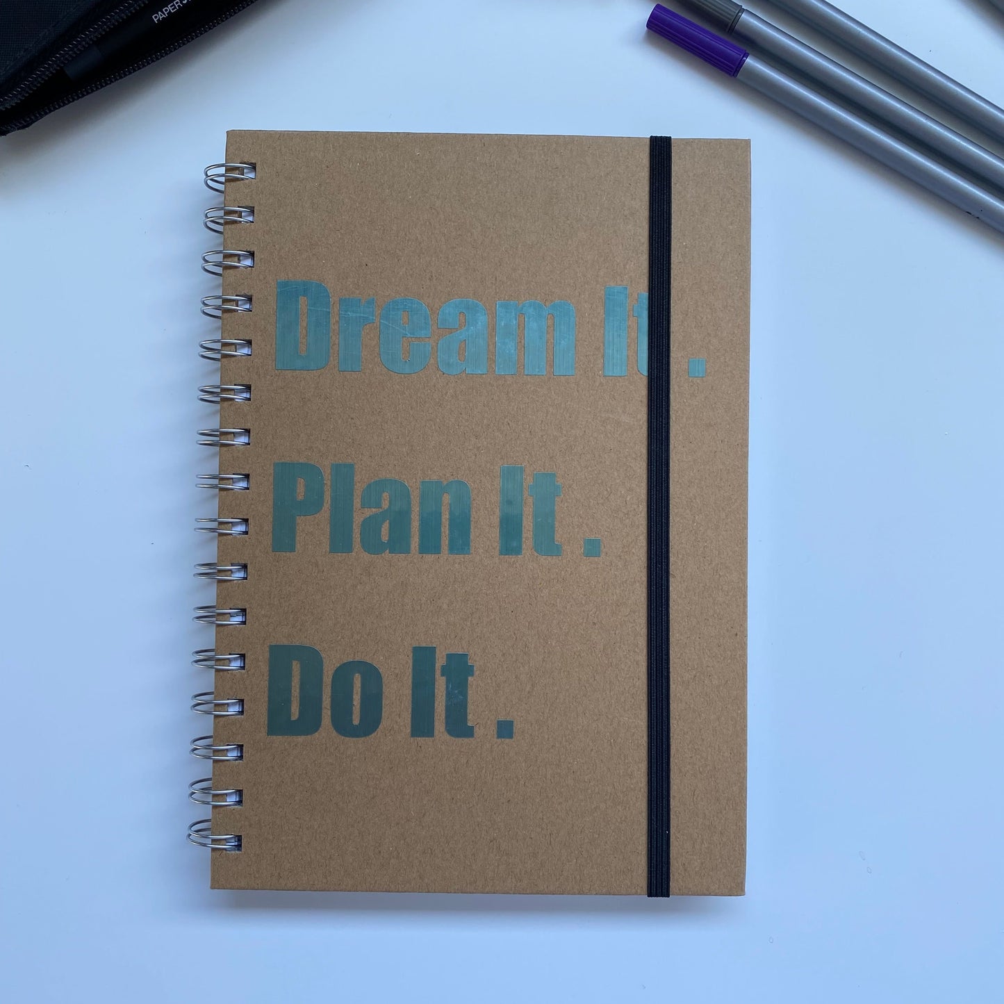 A5 Notebook - Dream it, Plan it, Do it