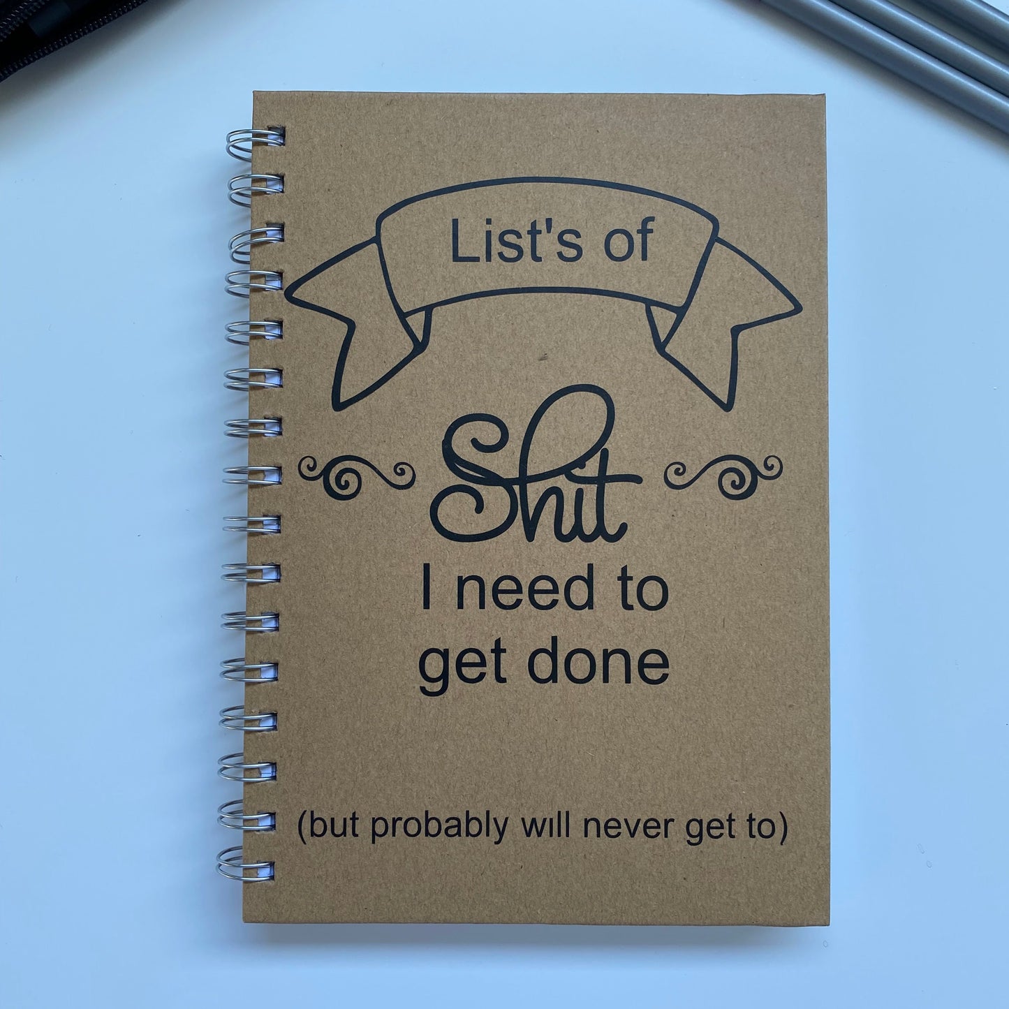 A5 Notebook - List of S**t
