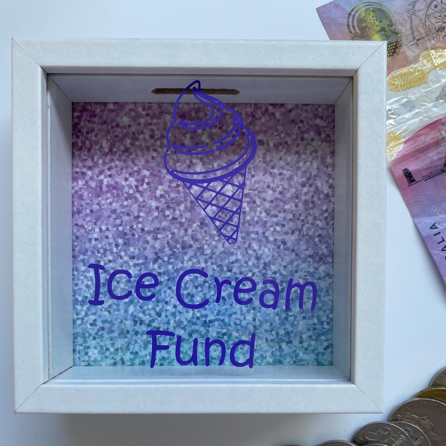 Small Money Box - Ice Cream Fund