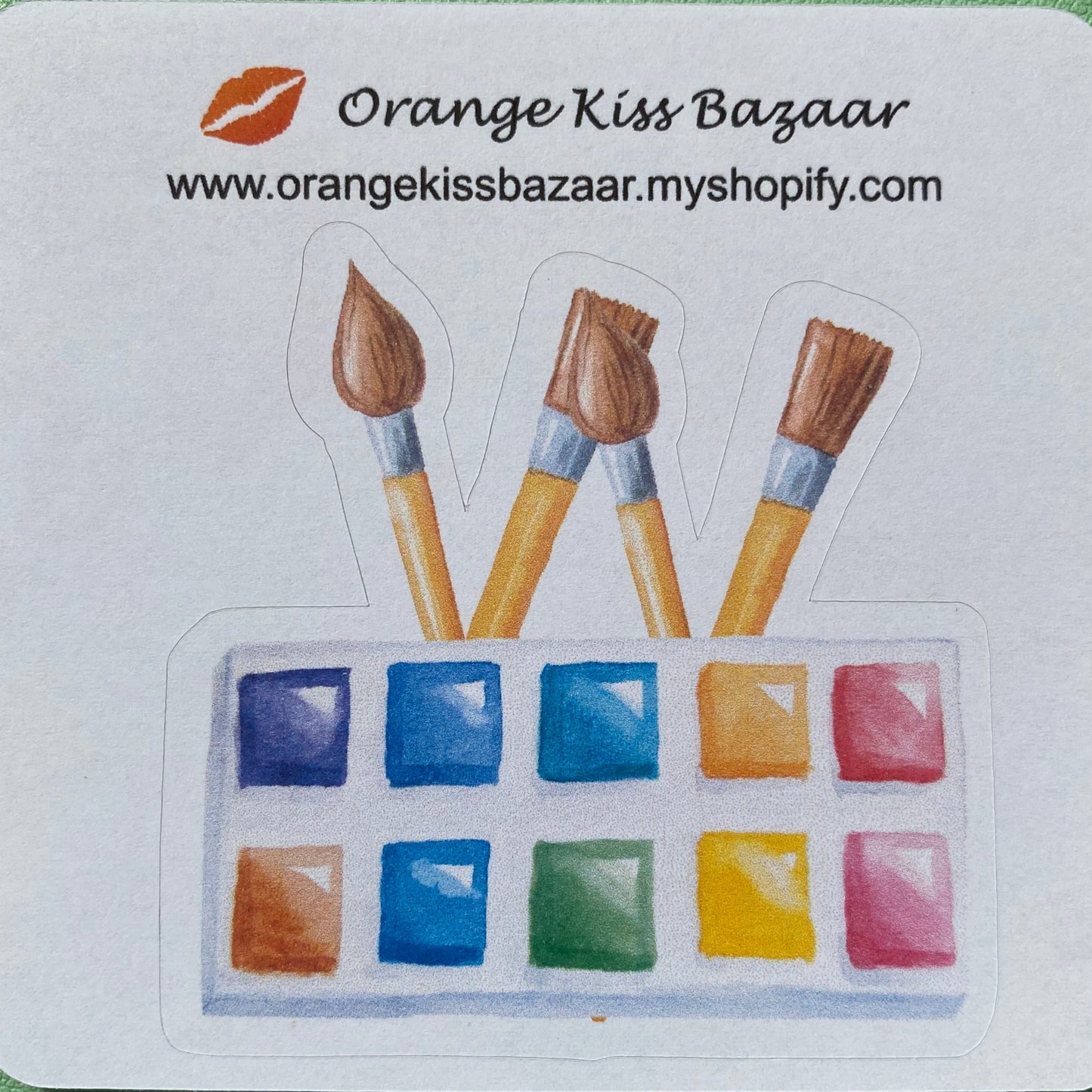 Watercolour Craft - Single Sticker