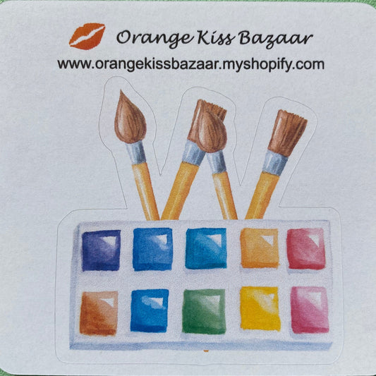 Watercolour Craft - Single Sticker