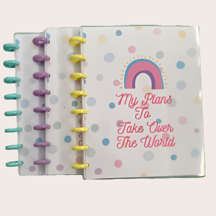 A5 Discbound Notebook - My Plans To Take Over The World