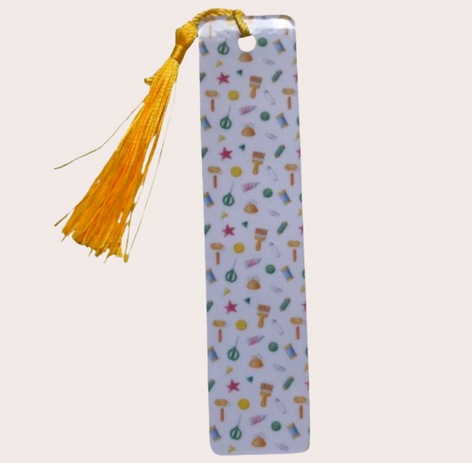 Watercolour craft Bookmark