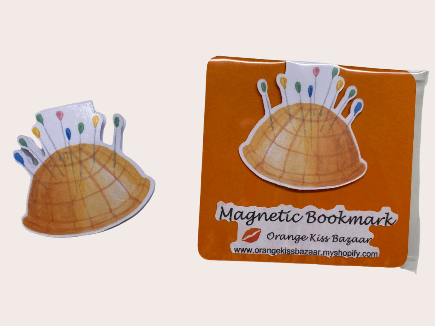 Watercolour Craft - Magnetic Bookmark