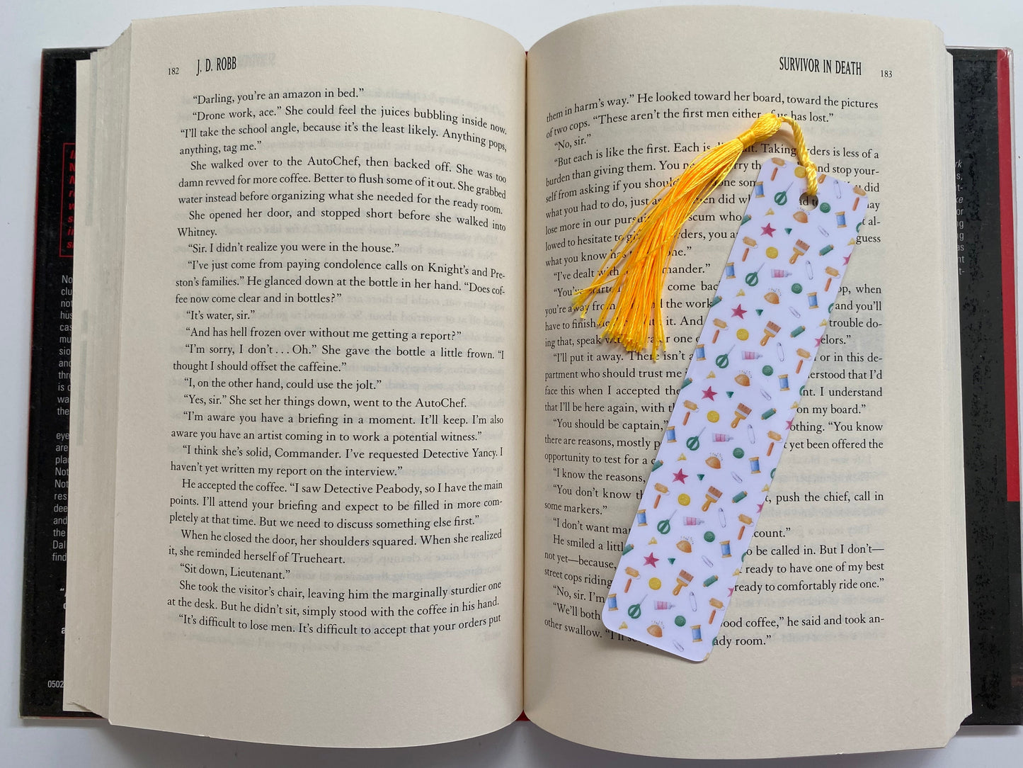 Watercolour craft Bookmark